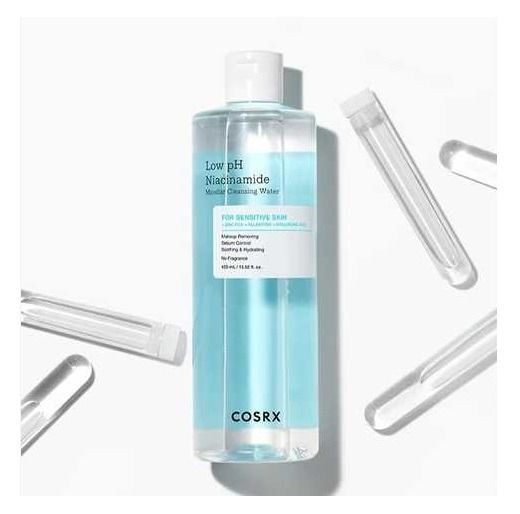 Очищувальна вода для обличчя Low pH Niacinamide Micellar Cleansing Water Cosrx, 400 мл Cosrx_21675 фото