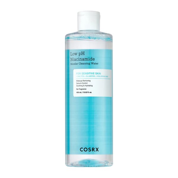 Очищувальна вода для обличчя Low pH Niacinamide Micellar Cleansing Water Cosrx, 400 мл Cosrx_21675 фото