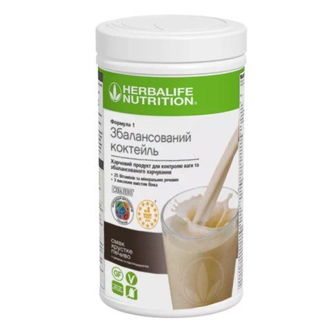 Zrównoważony koktajl Formuła 1 Chrupiące herbatniki, Herbalife (USA) SKU4467 zdjęcie