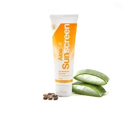 Форевер Алоэ Солнцезащитный Крем с SPF 30 Aloe Sunscreen FLP00617  zdjęcie