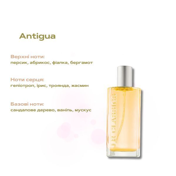 Парфумована вода LR Classics для жінок Антігуа, 50 мл LR3295-223 фото Парфумована вода LR Classics для жінок Антігуа, 50 мл LR3295-223 фото