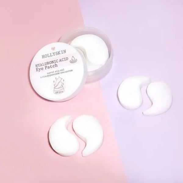 Тканевые патчи под глаза с гиалуроновой кислотой Hyaluronic Acid Eye Patch HOLLYSKIN, 100 шт H0011 фото