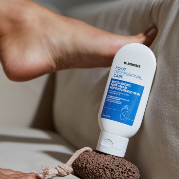 Nawilżający krem do st&oacute;p do szorstkiej sk&oacute;ry Foot Professional Care Mr.SCRUBBER MR0800 zdjęcie