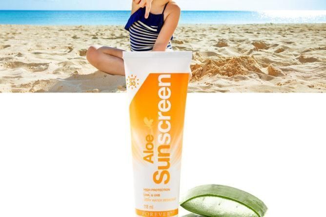Forever Aloe Sunscreen SPF 30 dla wszystkich rodzajów skóry FLP00617  zdjęcie