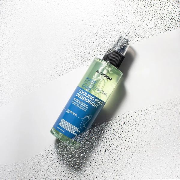 Refreshing foot spray with peppermint oil and menthol Foot Professional Care Mr.SCRUBBER MR0801 photo