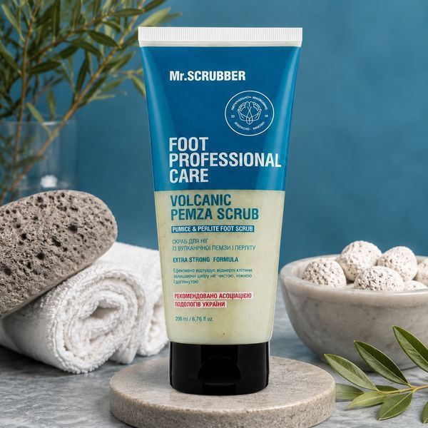 Скраб для ног из вулканической пемзы и перлита Foot Professional Care Mr.SCRUBBER MR0798 фото