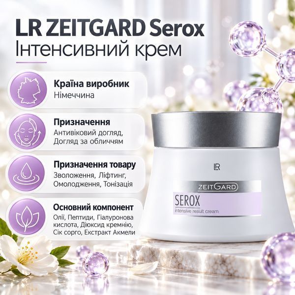 Intensywny krem LR ZEITGARD Serox LR28244 zdjęcie
