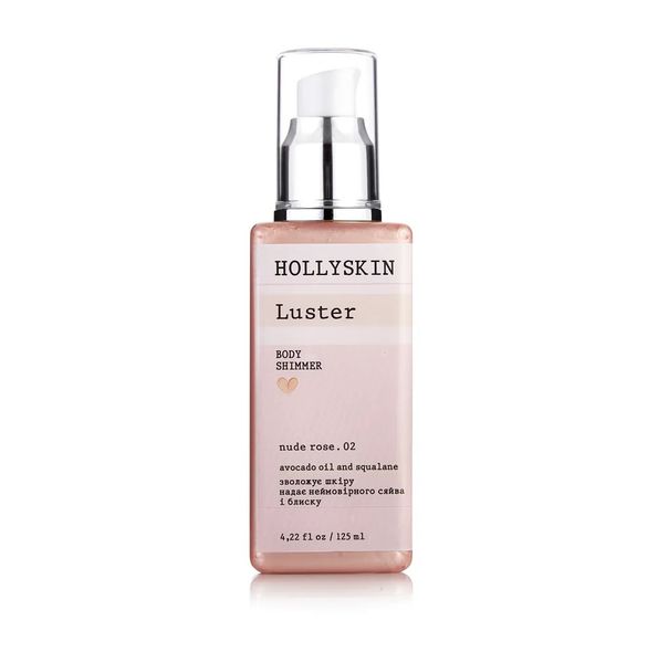 HOLLYSKIN Luster Body Shimmer nude rose. 02 H0008 zdjęcie