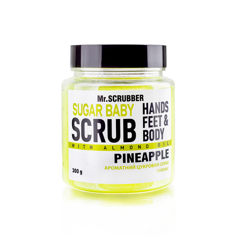 Mr.Scrubber Sugar Baby Hands Feet & Body Scrub Pineapple Body Scrub MRS0019 photo