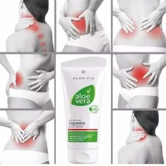 Relaxing Thermo Lotion Aloe Vera Body Lotion, 100 ml