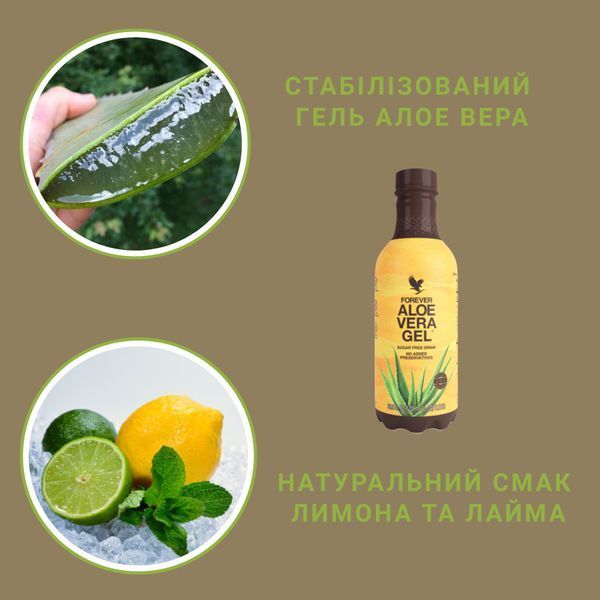 Forever Living Products Aloe Vera Gel, 1000 ml FLP015-1+1 photo