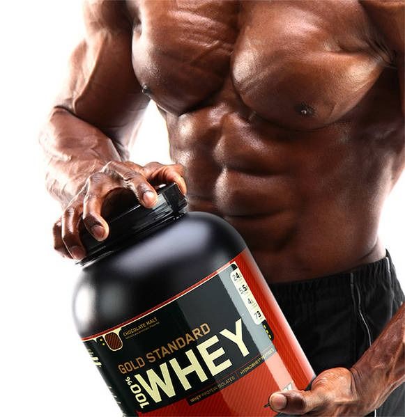 100% Whey Gold Standard - Optimum Nutrition сывороточный протеин со вкусом печенья и сливок ON33618 -1 photo