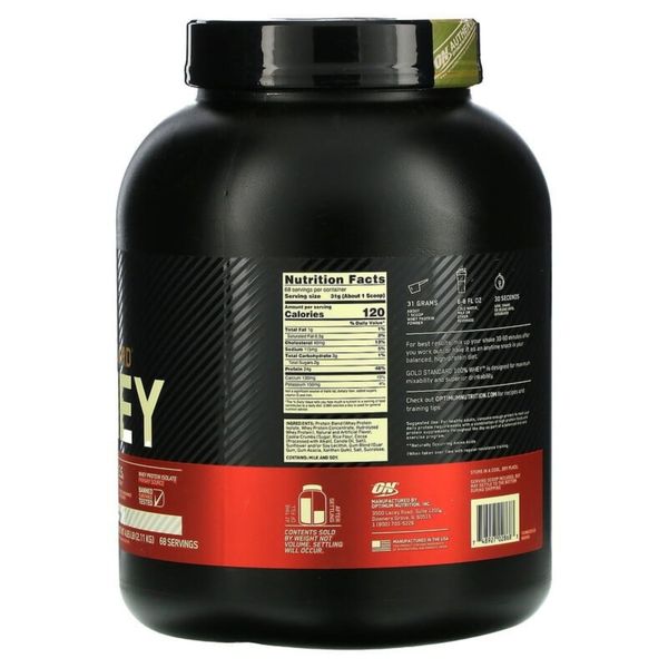 100% Whey Gold Standard - Optimum Nutrition сывороточный протеин со вкусом печенья и сливок ON33618  фото