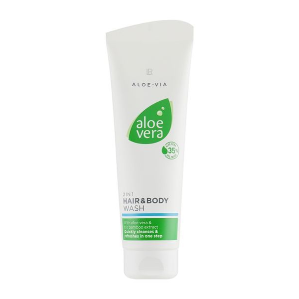 ALOE VIA Шампунь для волосся і тіла 2-в-1 Aloe Vera, LR Health and Beauty, 250 мл LR20633 фото