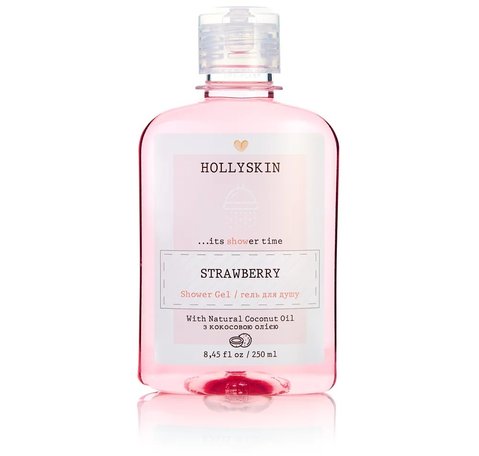 Natural shower gel HOLLYSKIN Strawberry  H0001 photo