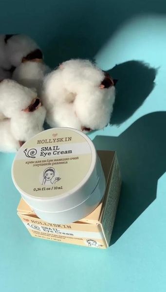Крем для шкіри навколо очей з муцином равлика Snail Eye Cream H0218 фото