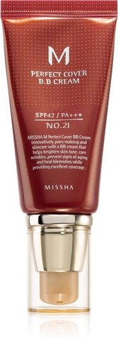 BB-крем Missha M Perfect Cover BB Cream SPF 42/PA+++ Ідеальне покриття MSA1559 фото