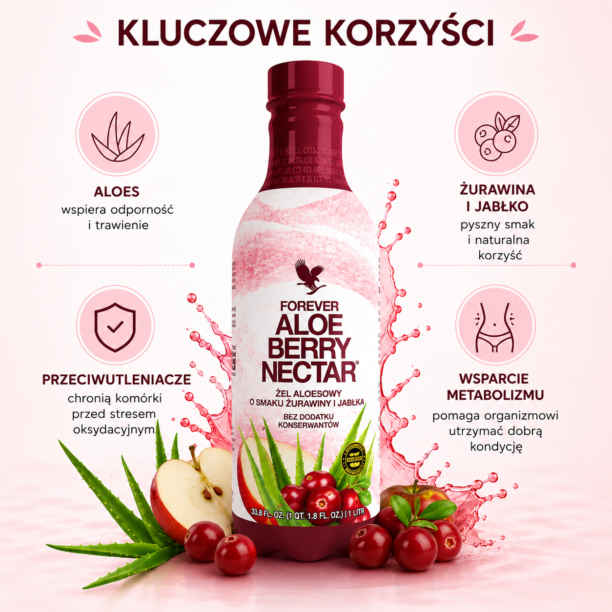 Traipek Forever Living Berry Nectar, 3 l